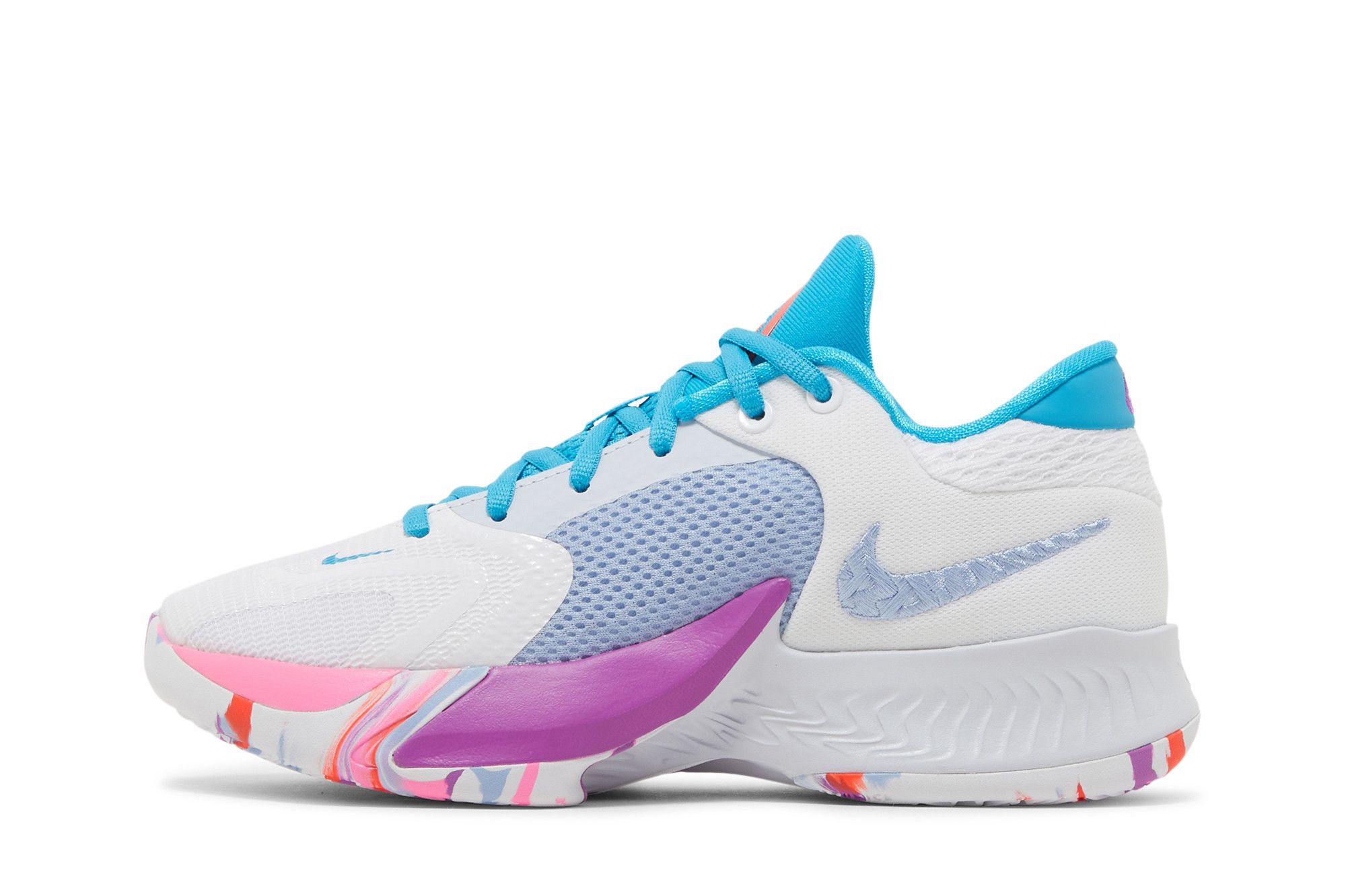 Buy Nike Zoom Freak 4 GS 'Light Pillars' - DQ0553 102 | GOAT