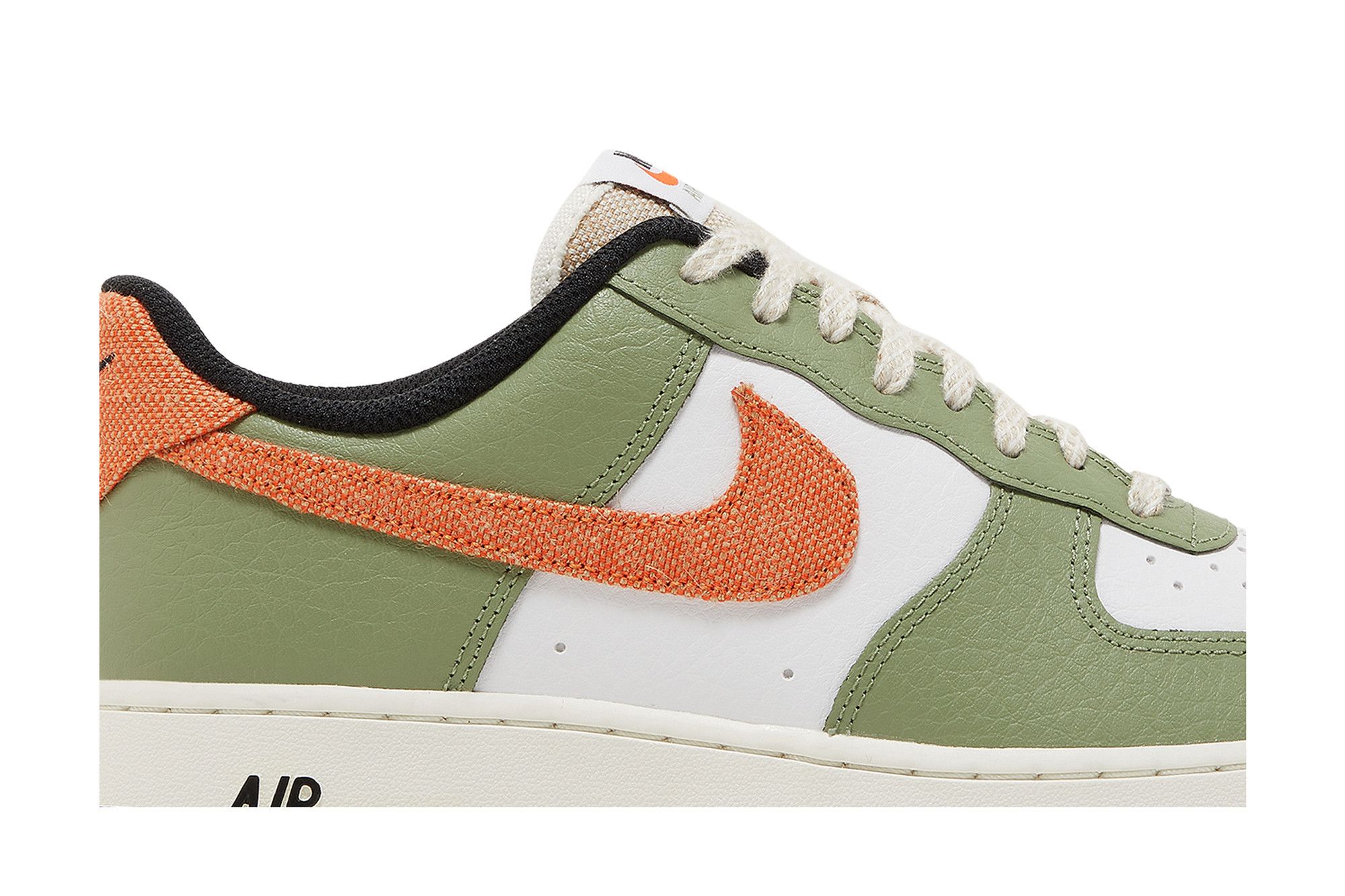 Size 10.0 Air Force 1 07 Oil Green Orange