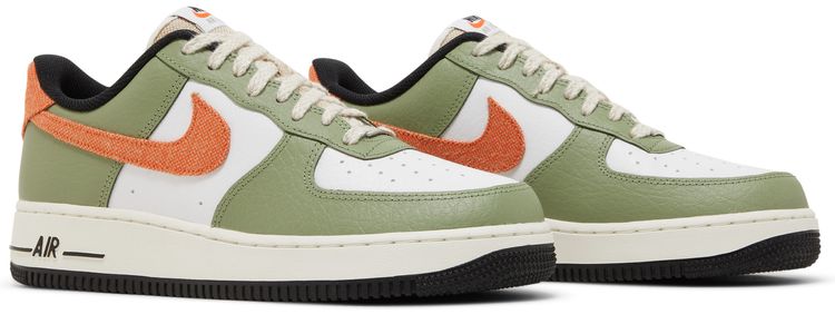 Nike Air Force 1 07 Oil Green Orange