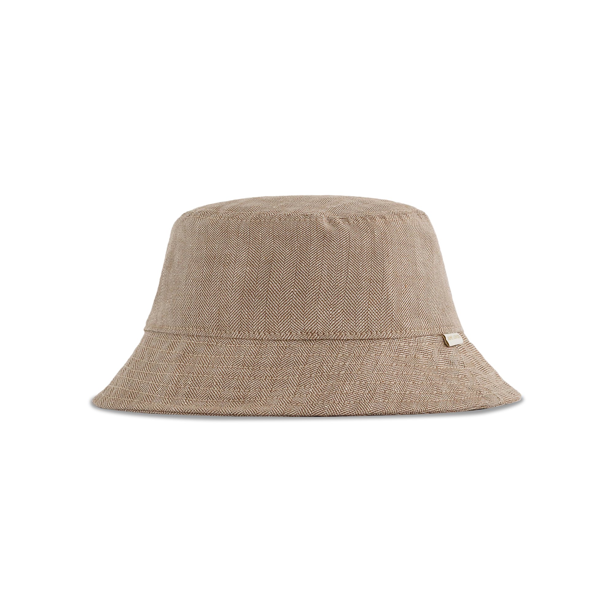 Buy Aimé Leon Dore Linen Herringbone Bucket Hat 'Tan Herringbone