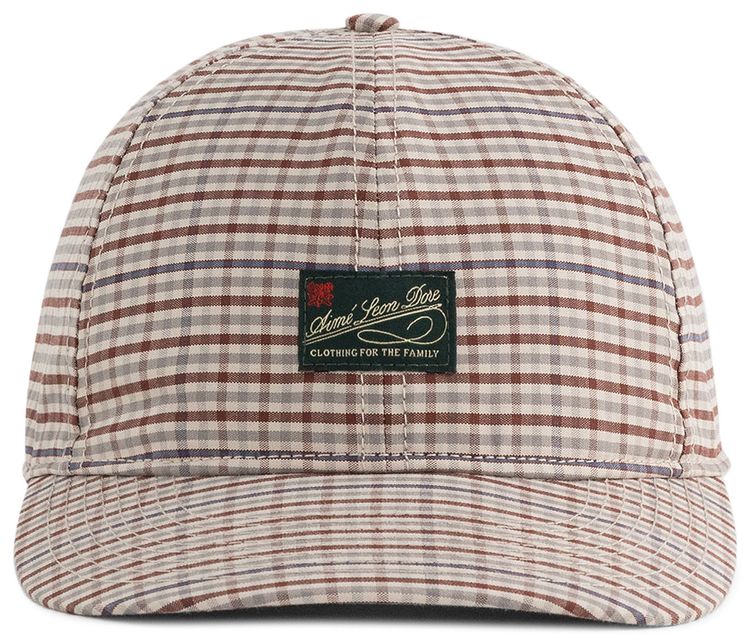 Aime Leon Dore Plaid Hat Multi Plaid