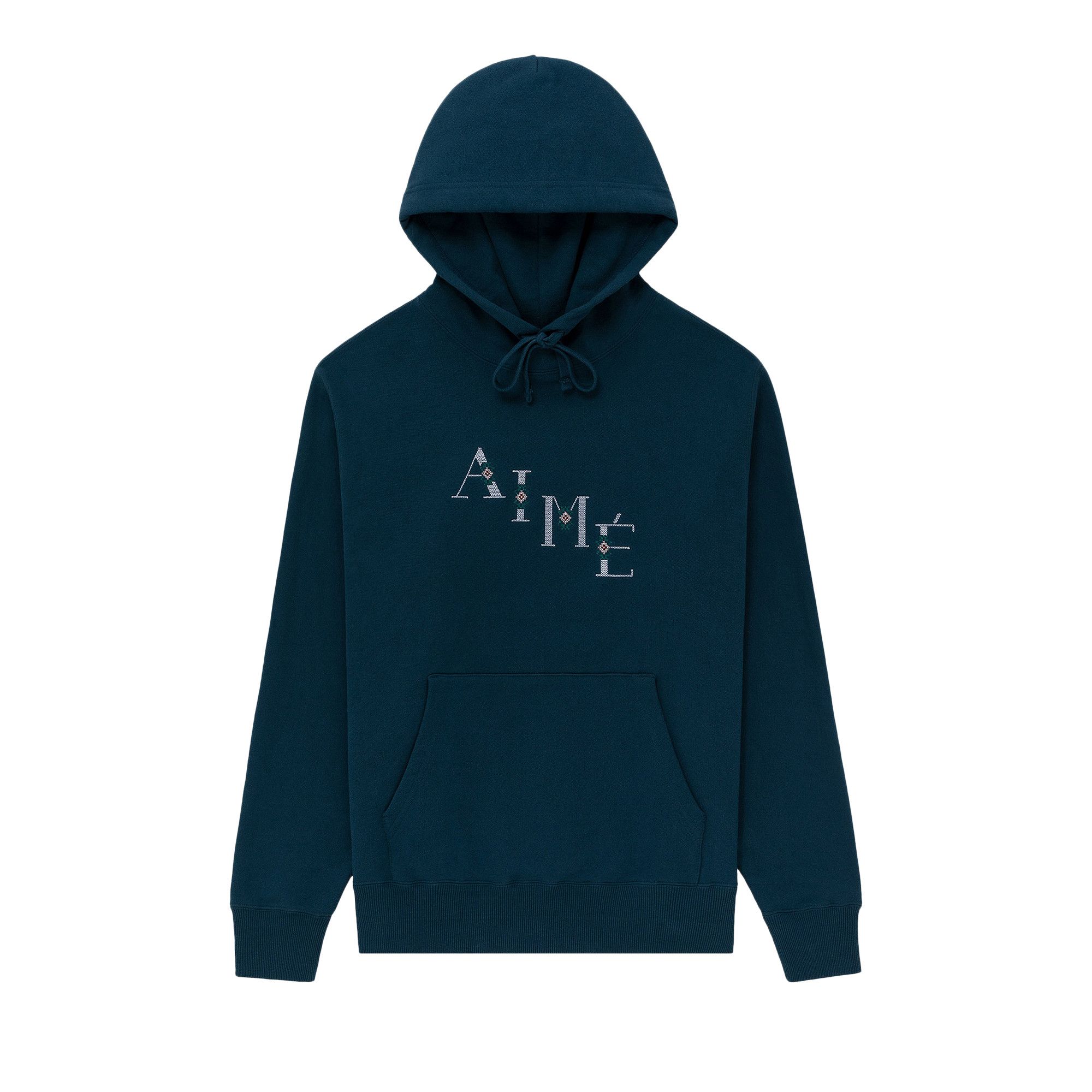 Buy Aim Leon Dore Needlepoint Aim Hoodie Moonlit Ocean
