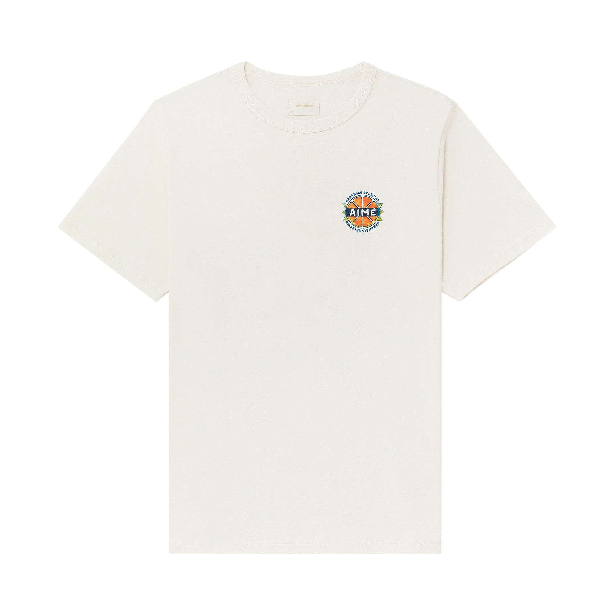 Buy Aimé Leon Dore Orange Stamp Tee 'Pristine' - SS23CT029