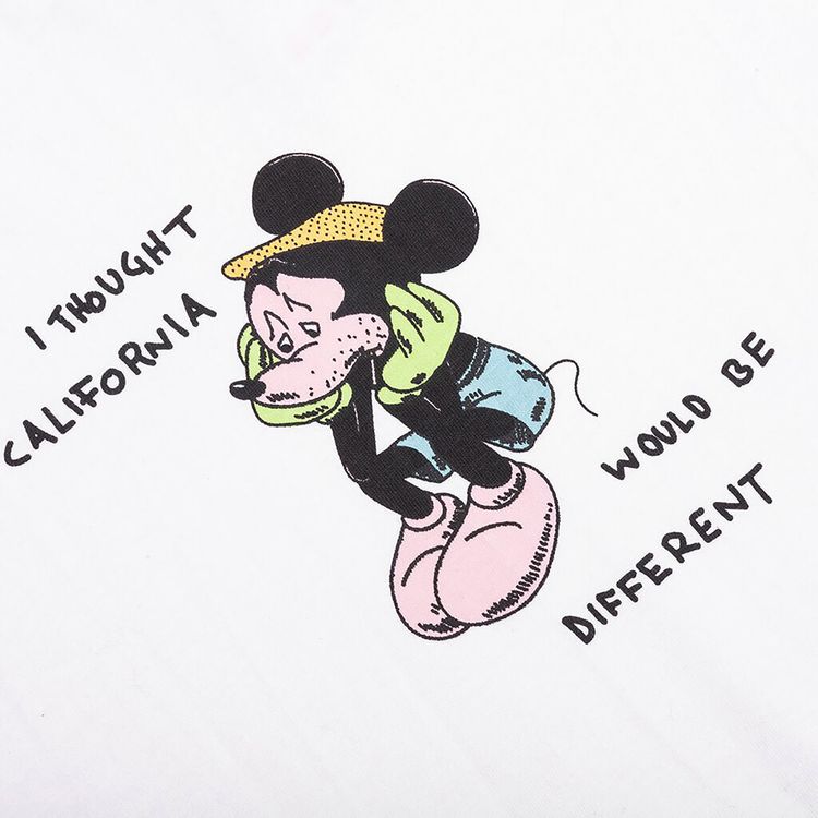 Jungles California Mick Short Sleeve Tee White