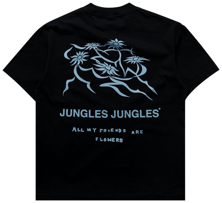 Jungles All My Friends Tee Black