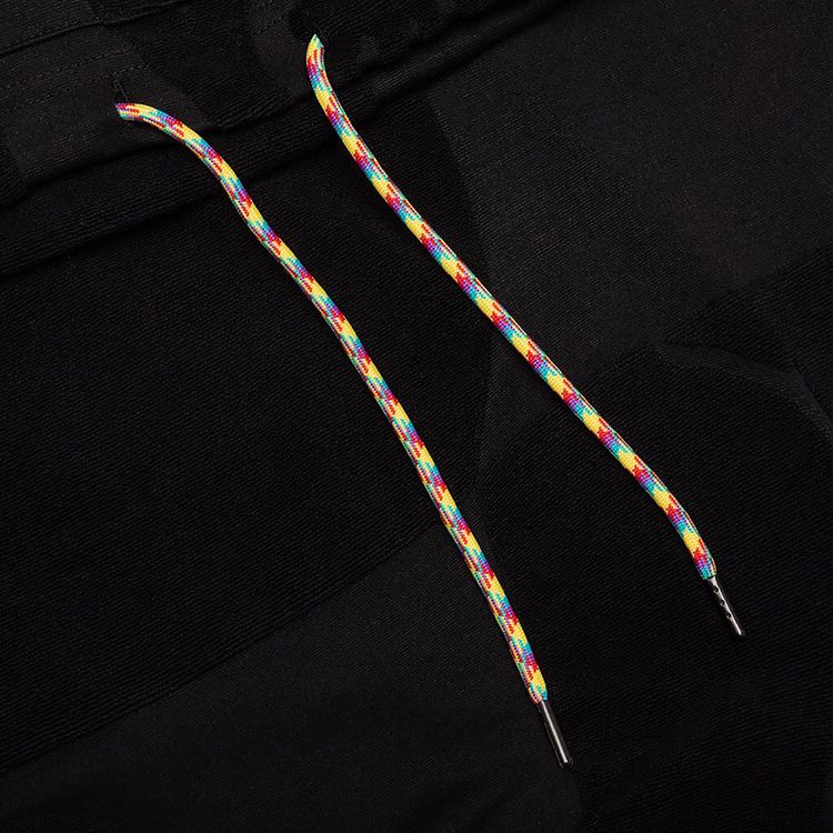 Jungles Towelling Hoodie Black