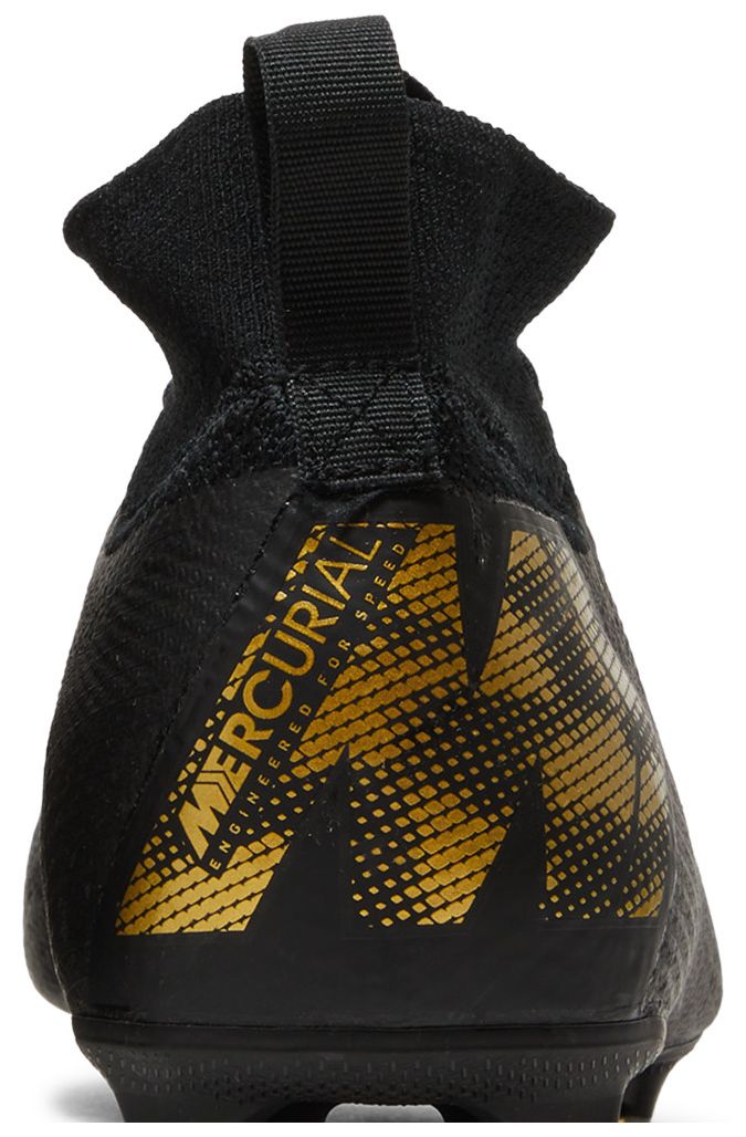 Nike Mercurial Superfly 6 Elite FG GS Black Gold