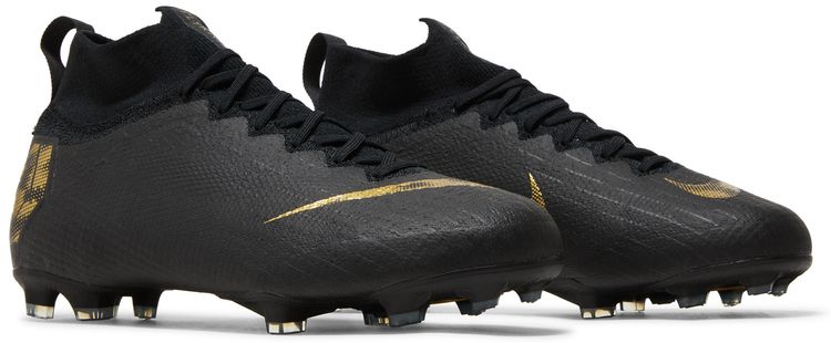 Nike Mercurial Superfly 6 Elite FG GS Black Gold