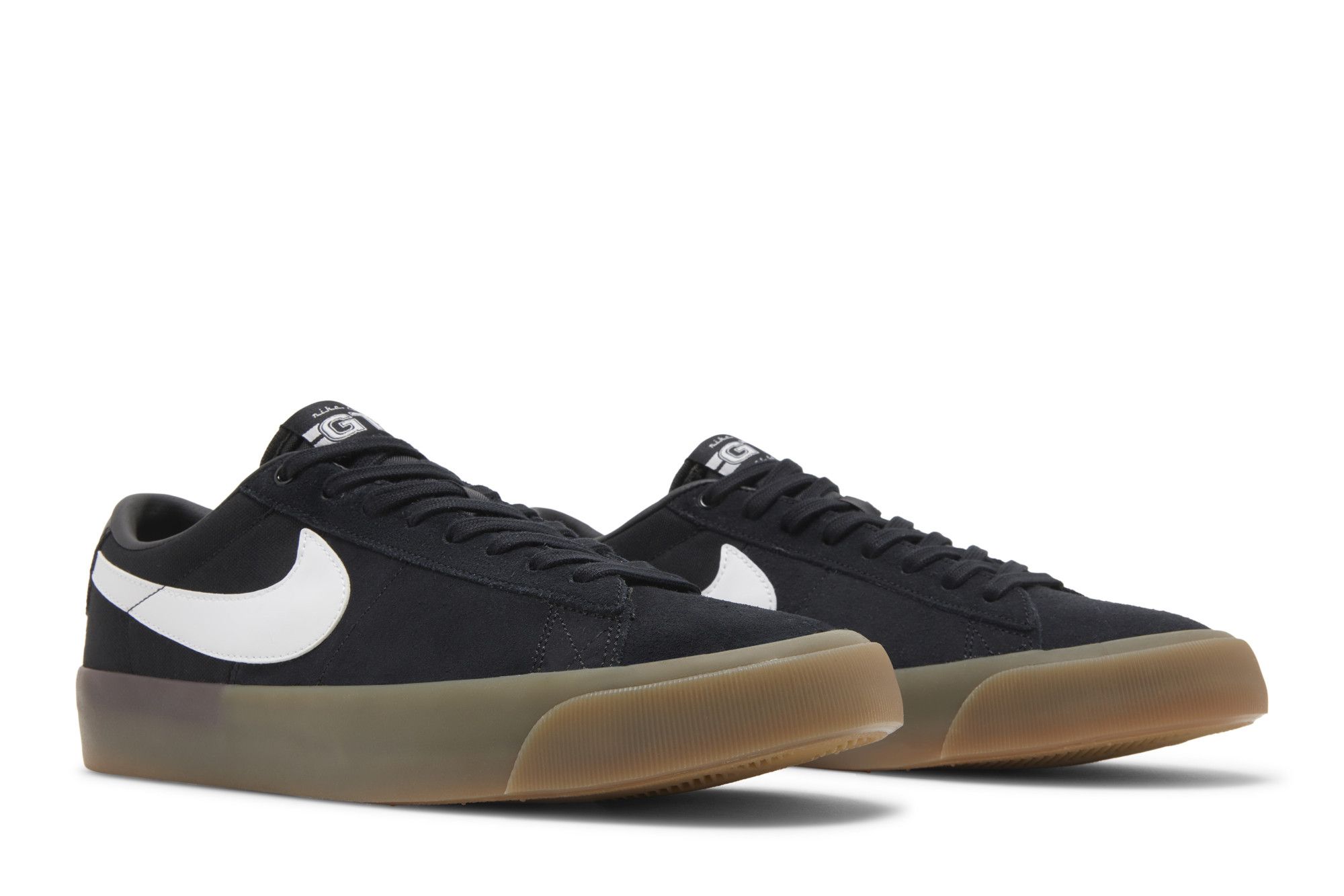 Nike blazer low black gum clearance