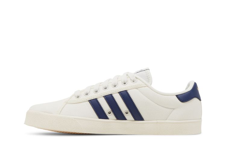 adidas gazelle silver green womens Adidas x Noah Unisex Adria White / Navy Low Top Sneakers