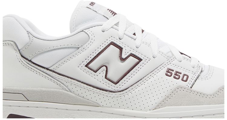 New Balance 550 Summer Fog Burgundy