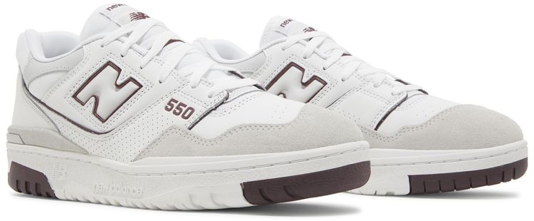 New Balance 550 Summer Fog Burgundy