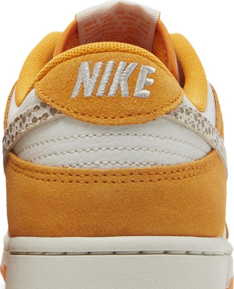 Dunk Low Safari Swoosh   Kumquat