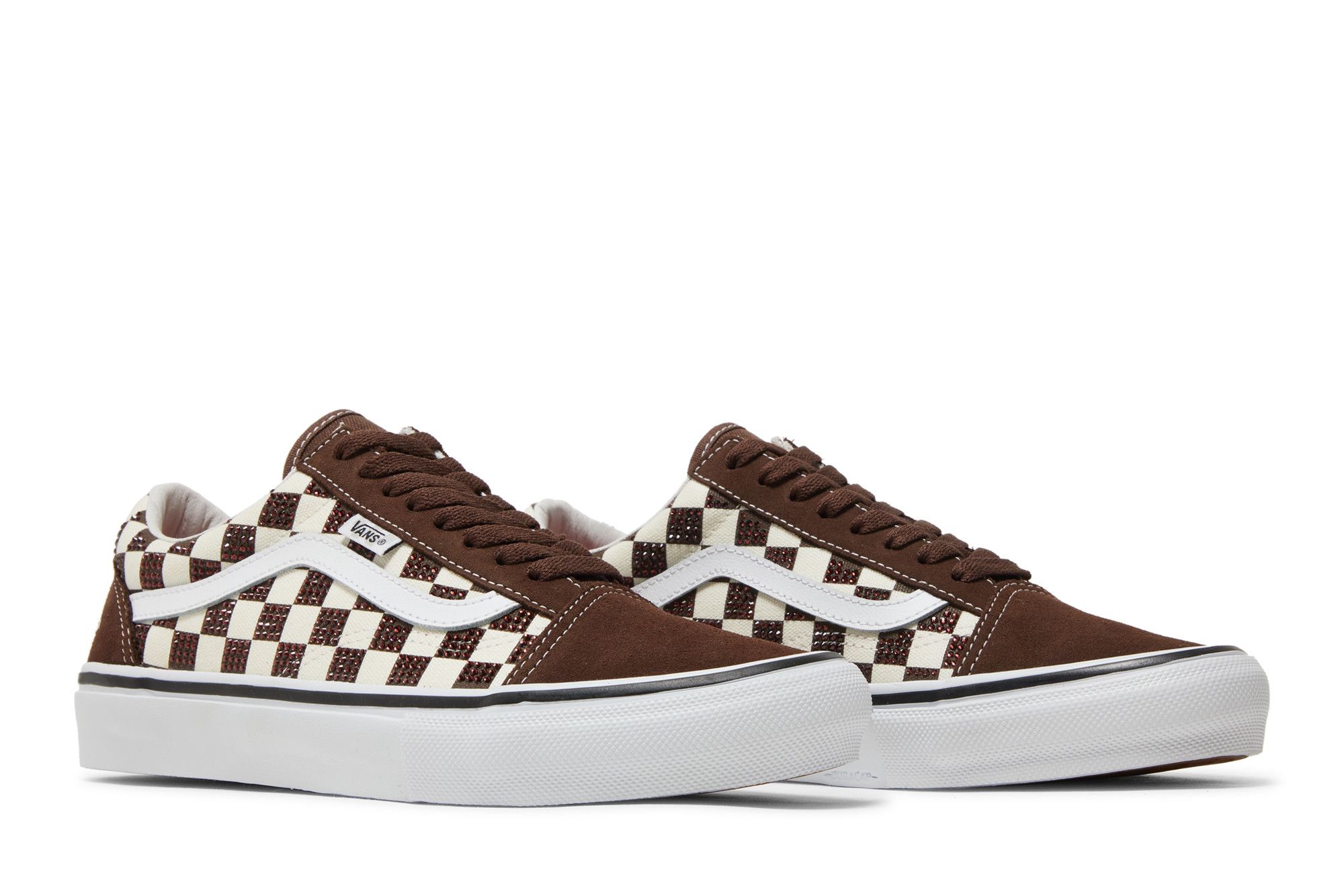 Buy Supreme x Swarovski x Vans Skate Old Skool 'Brown