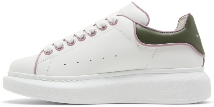 Alexander McQueen Wmns Oversized Sneaker White Military Green
