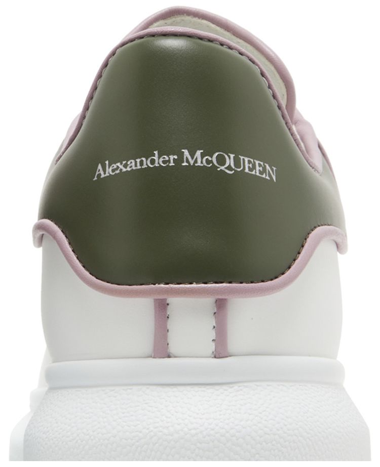 Alexander McQueen Wmns Oversized Sneaker White Military Green