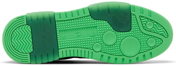 Off White Out of Office Outlined Purple Fluo Green