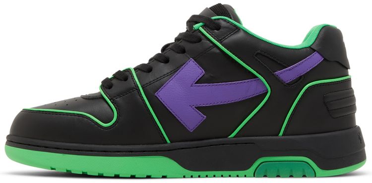 Off White Out of Office Outlined Purple Fluo Green
