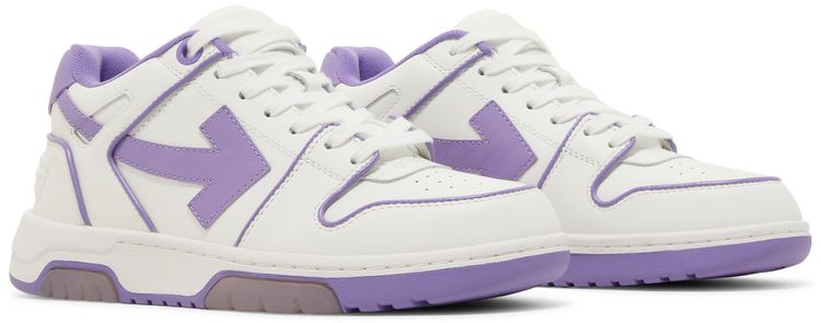 Off White Wmns Out of Office Outlined   White Lilac Purple