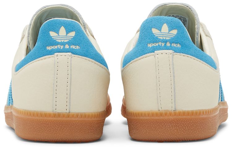 Sporty  Rich x Samba OG Cream Blue