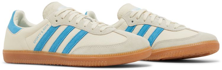 Sporty  Rich x Samba OG Cream Blue