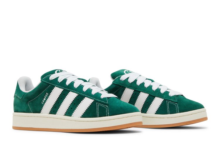 adidas Campus 00s - Dark Green / White