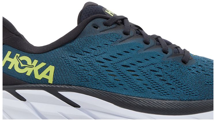 HOKA Clifton 8 Blue Coral Butterfly
