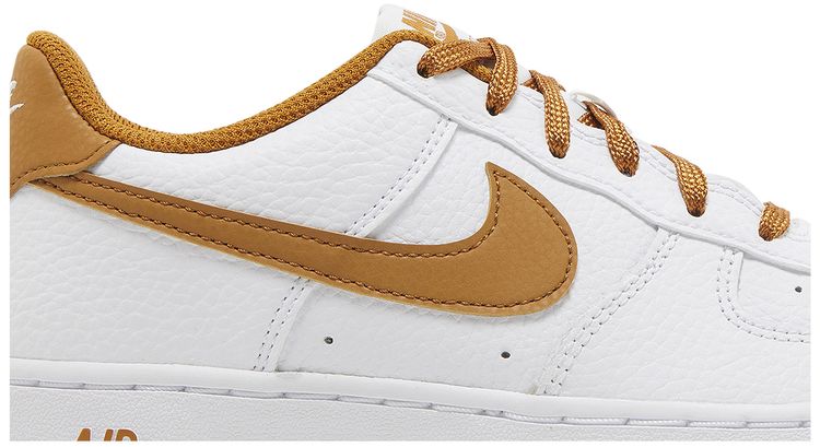 Nike Air Force 1 GS White Desert Ochre