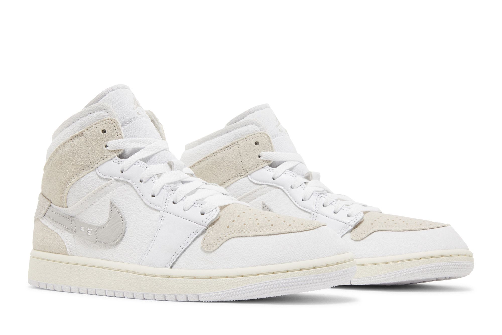 Air Jordan 1 Mid Se ホワイト/ベージュ Amazon | [ナイキ] エア ジョーダン 1 ミッド SE AIR JORDAN 1