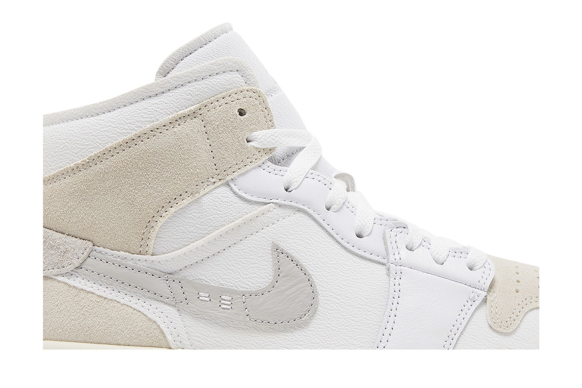 Buy Air Jordan 1 Mid SE Craft 'Inside Out - White Sail