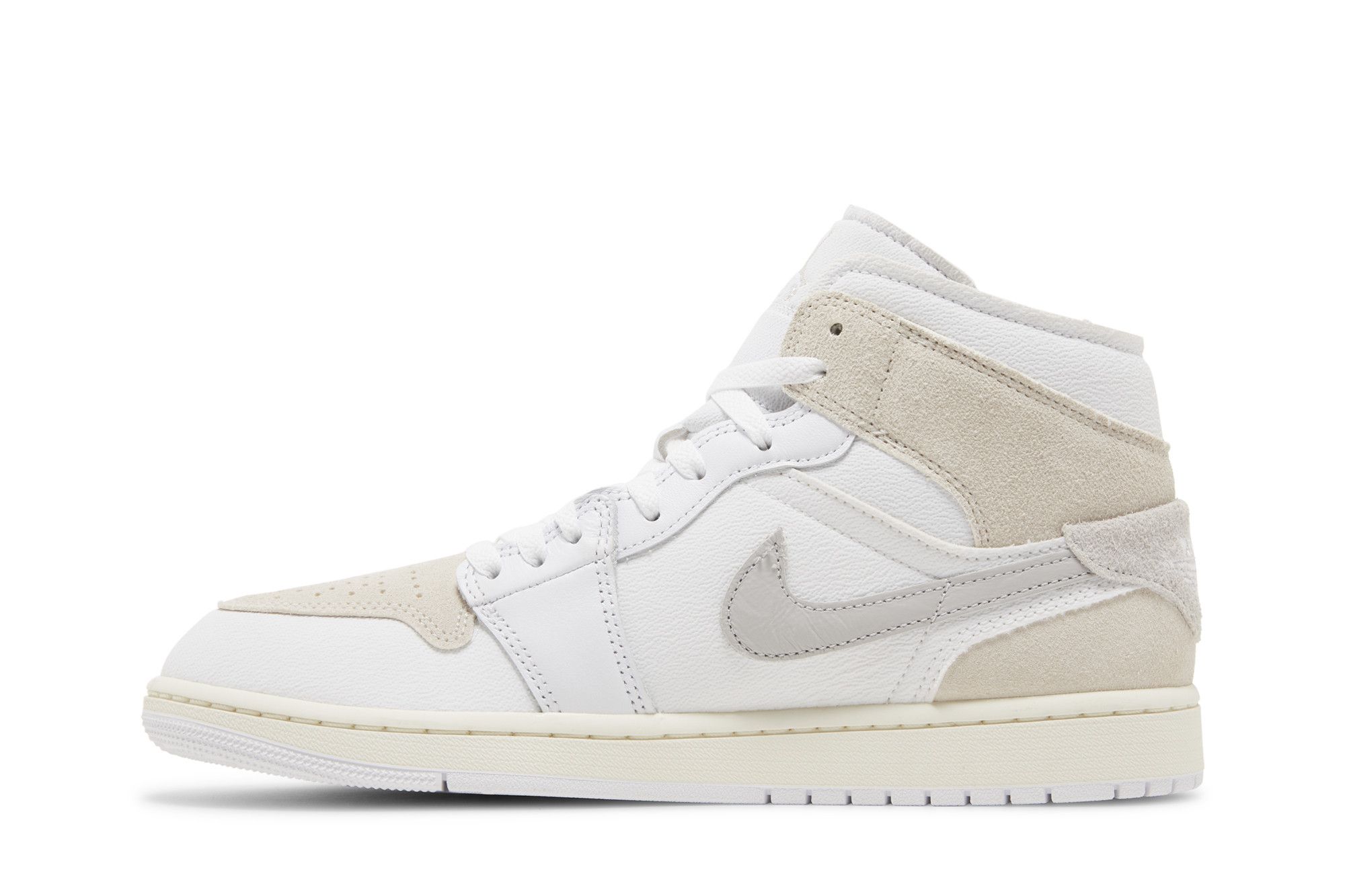 Buy Air Jordan 1 Mid SE Craft 'Inside Out - White Sail