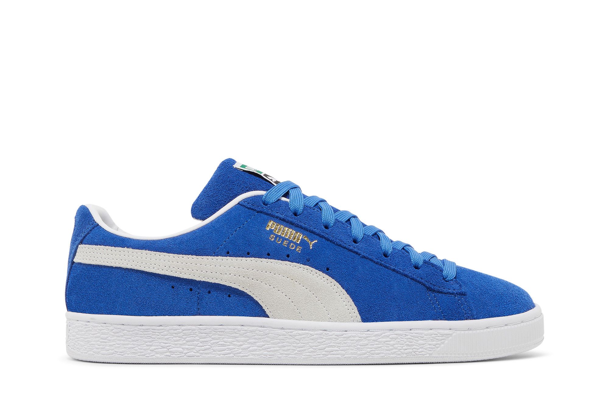 Puma suede royal blue top