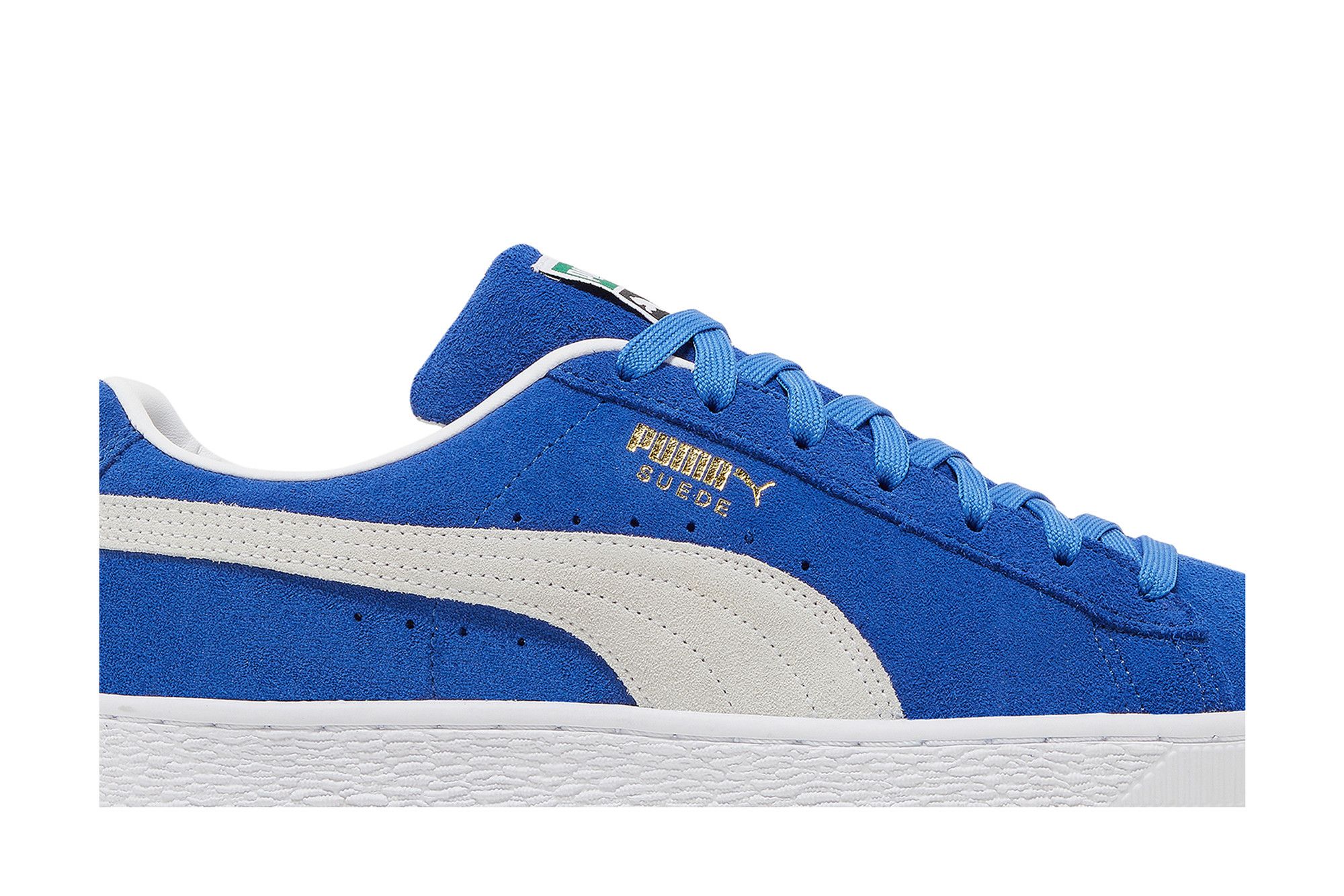 Puma bleu suede deals