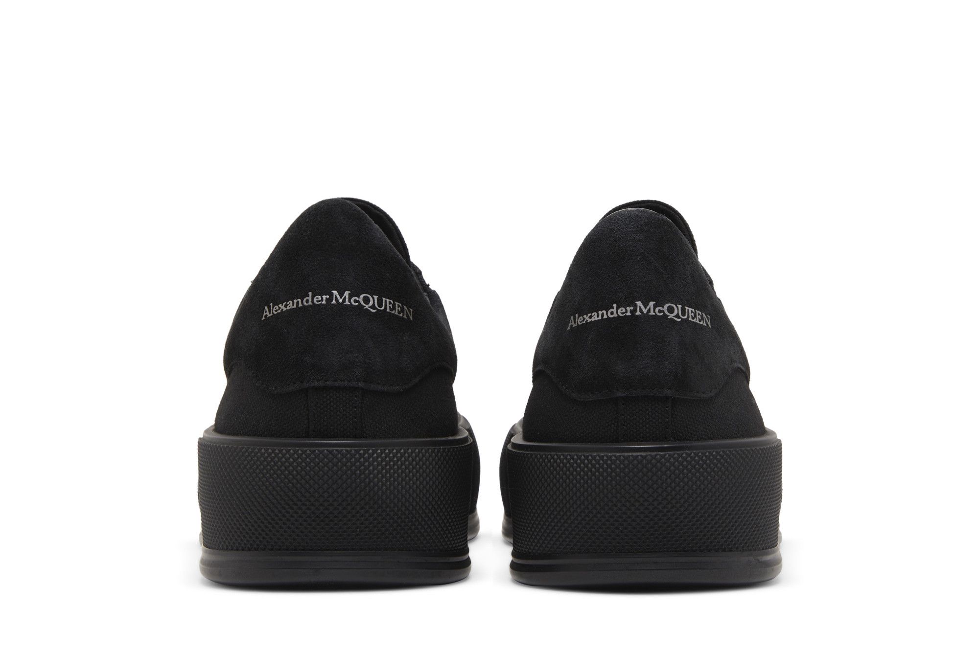 Black suede alexander mcqueen's clearance