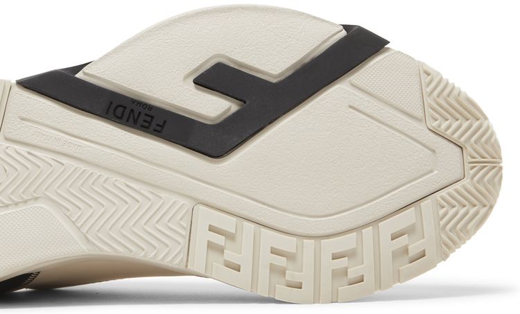 Fendi Flow Slip On White Yellow