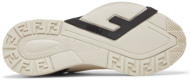 Fendi Flow Slip On White Yellow