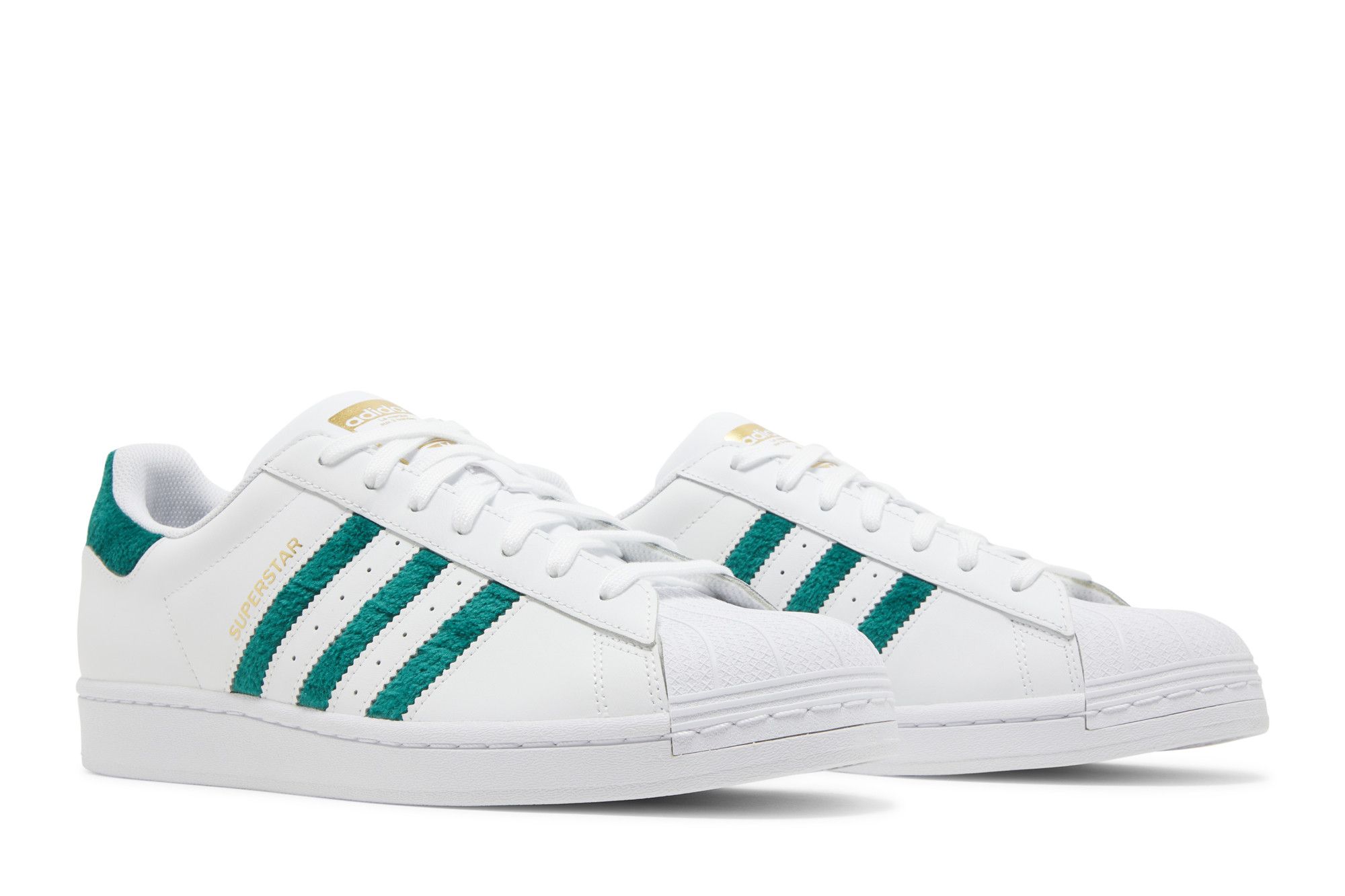 Buy Adidas Superstar 'White Gold Metallic' - H00190 | GOAT