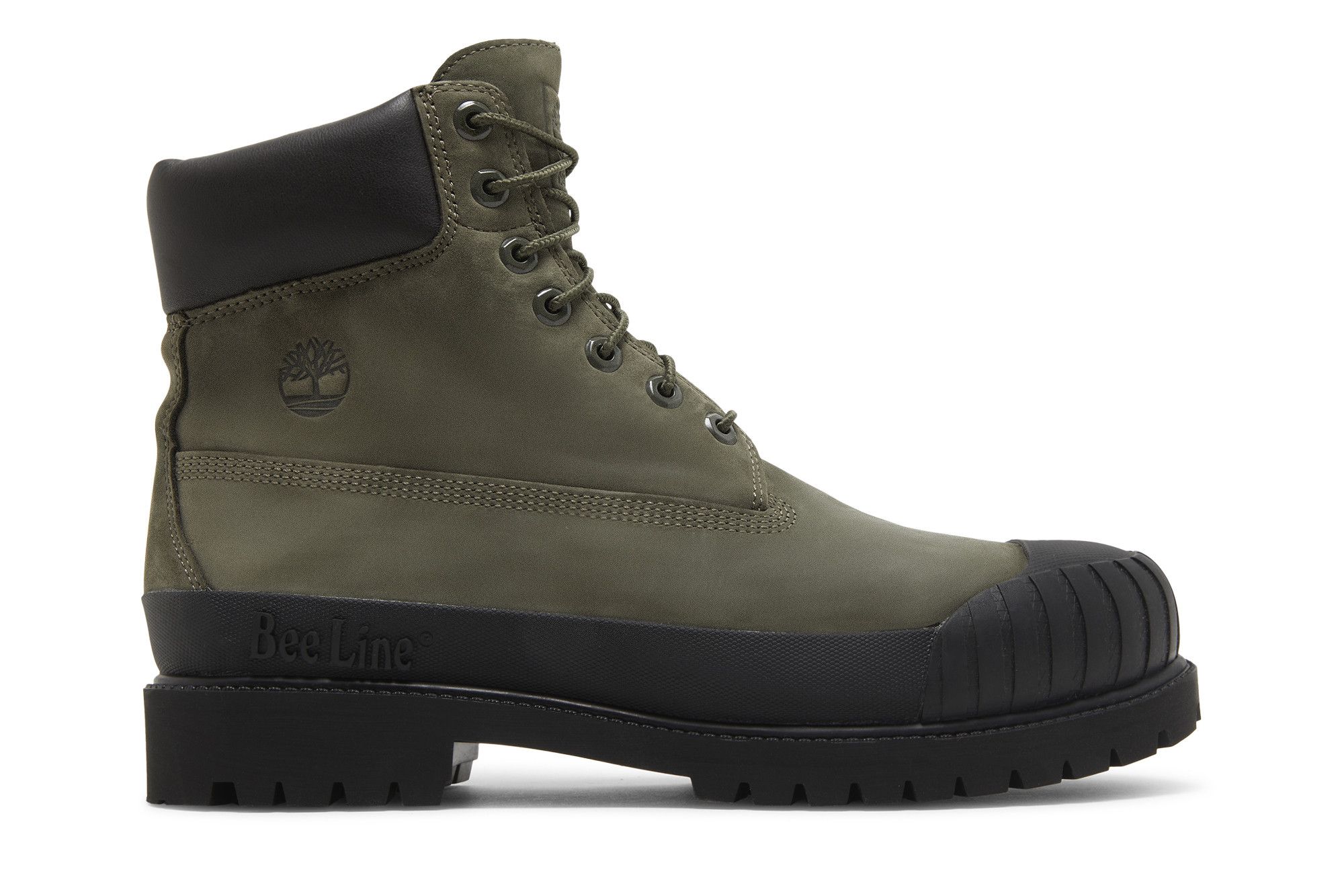 Timberland green rubber 2025 boots