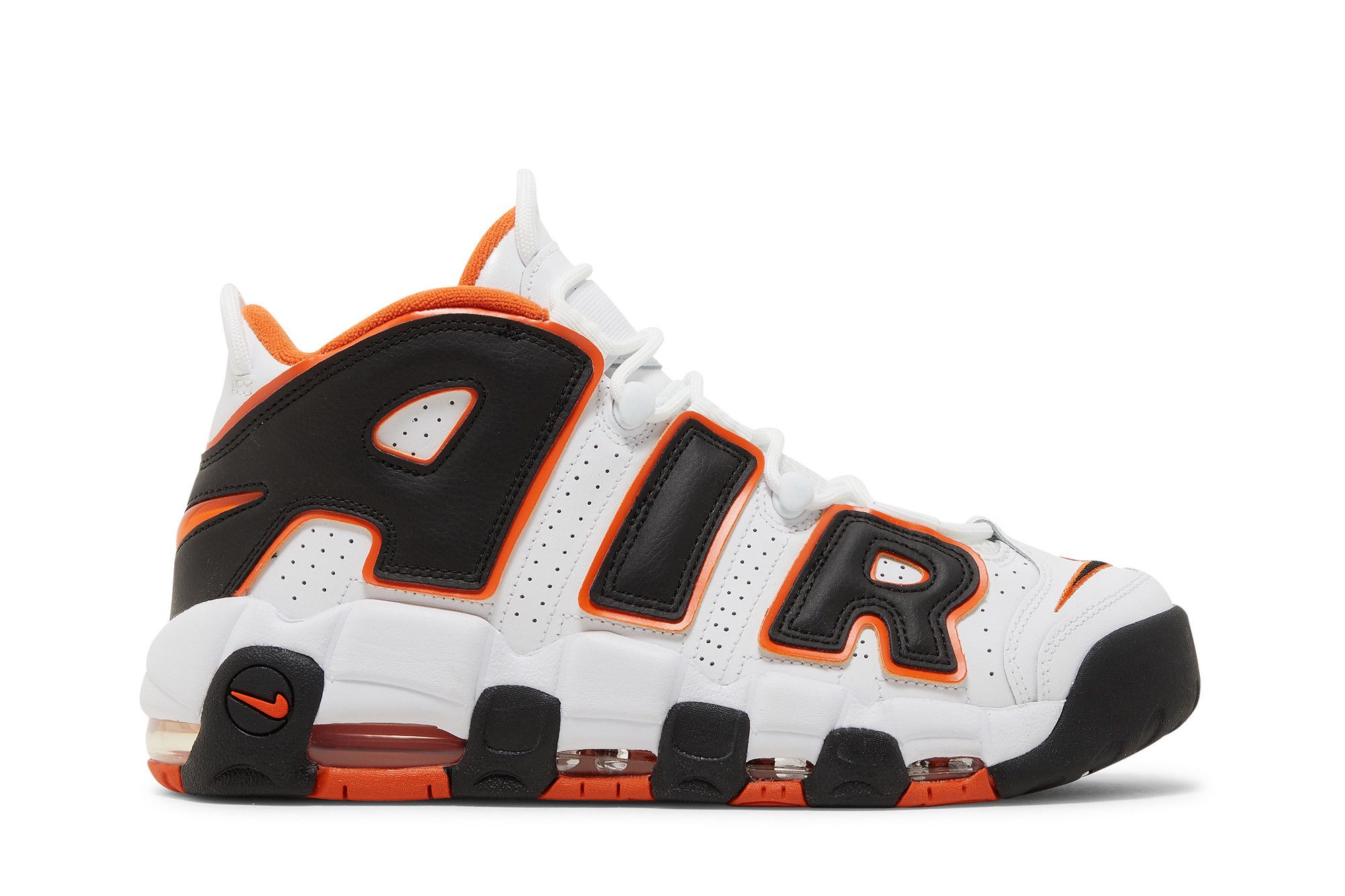 Nike air more uptempo dark obsidian orange top