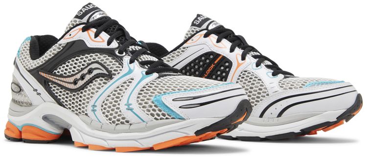 Saucony ProGrid Triumph 4 White Blue Orange