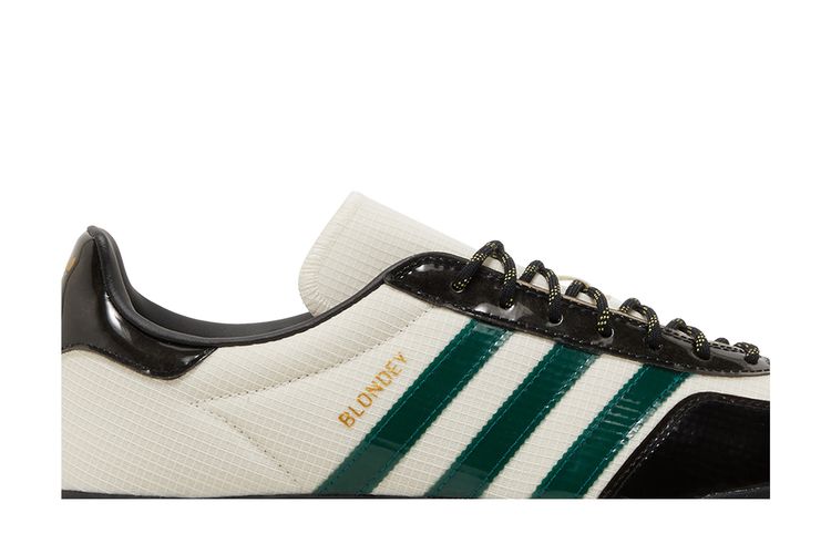 adidas gazelle silver green womens A.B. Gazelle Indoor (Blondey) – Premier