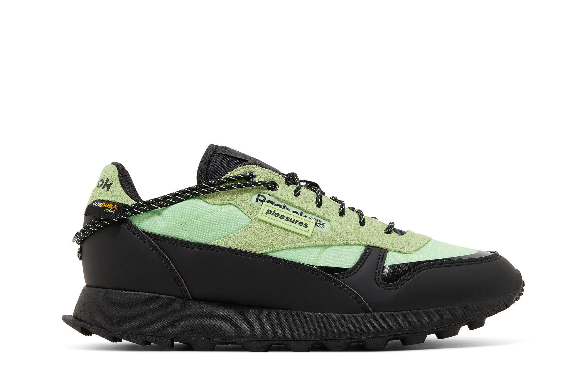 Buy Pleasures x Classic Leather Neon Mint H06244 GOAT UK
