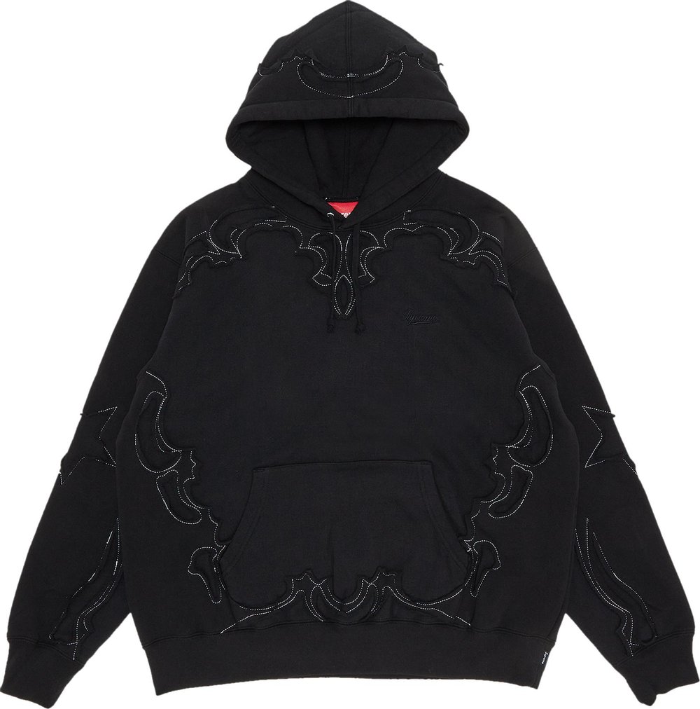 Buy Supreme Western Cut Out Hooded Sweatshirt 'Black' - SS23SW8 BLACK ...