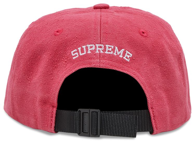 Supreme Classic Logo 6 Panel Pink