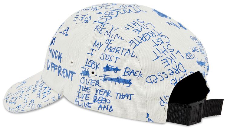 Supreme Gonz Poems Camp Cap White