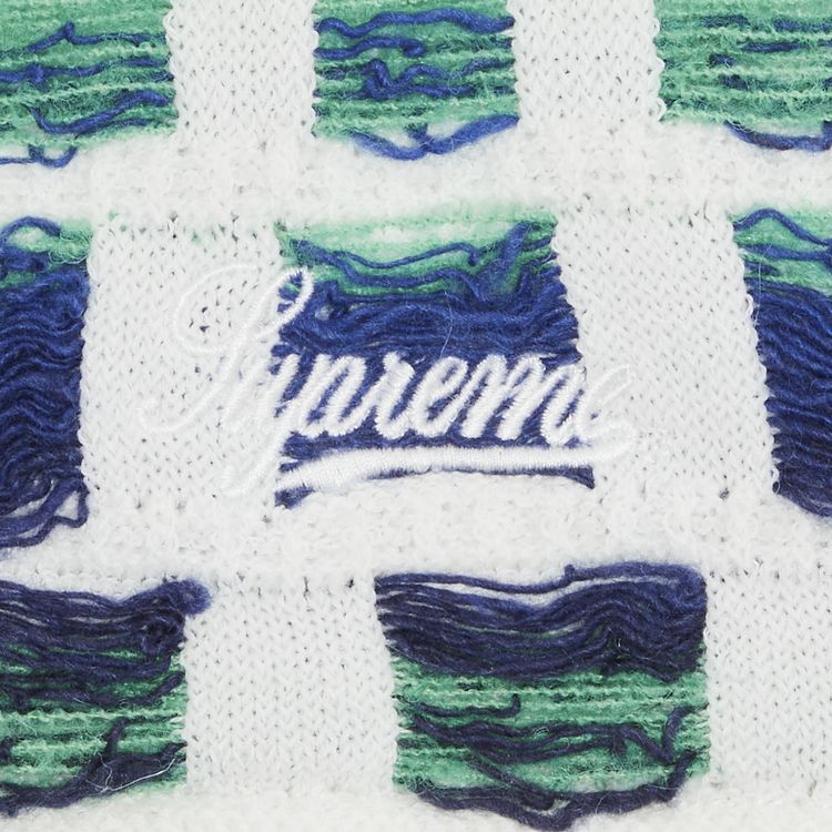 Supreme Gradient Grid Knit Short Natural