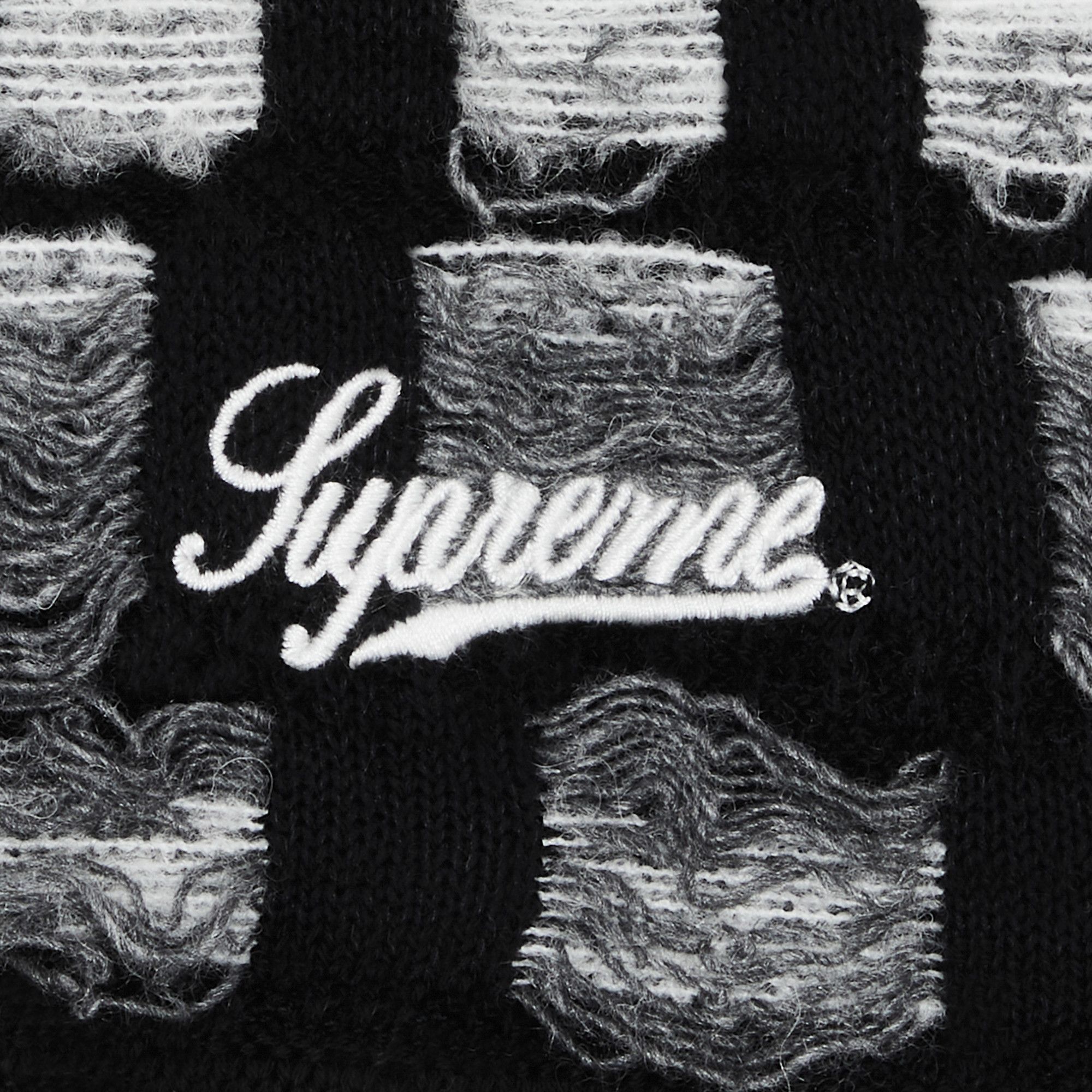 Buy Supreme Gradient Grid Knit Short 'Black' - SS23SH28