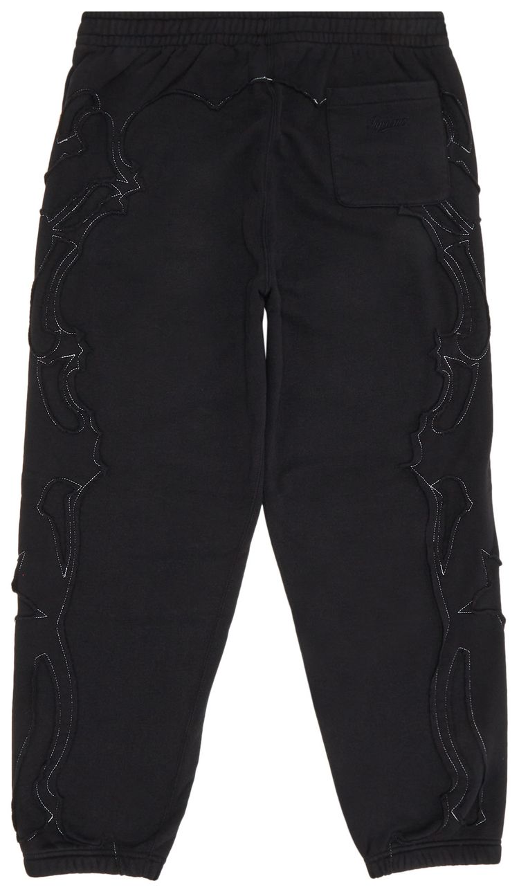 Supreme Western Cut Out Sweatpant Black