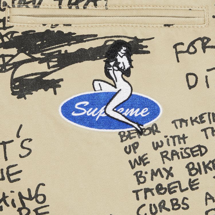 Supreme Gonz Poems Chino Pant Khaki
