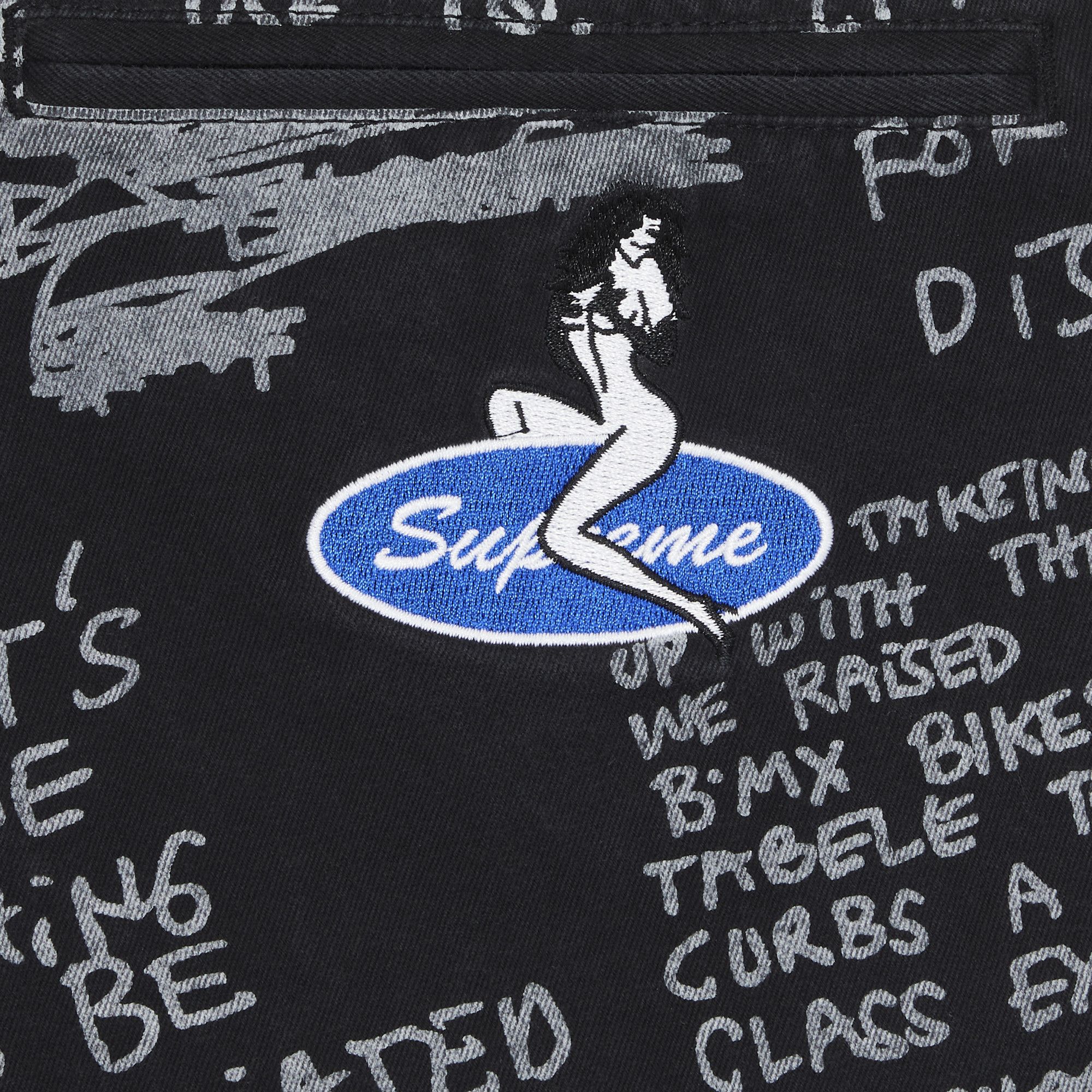 Supreme Gonz Poems Chino Pant Black Men｜その他